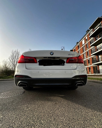 BMW Seria 5 cena 211135 przebieg: 89500, rok produkcji 2020 z Warszawa małe 92